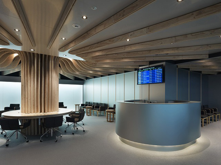 Уникальный дизайн ВИП-зала аэропорта Оита